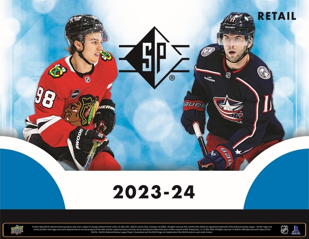 2023-24 Upper Deck SP Hockey Blaster - Sports Cards Norge