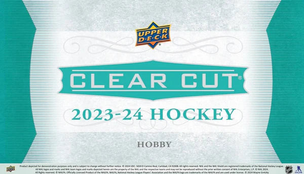 2023-24 Upper Deck NHL Clear Cut Hobby - Sports Cards Norge