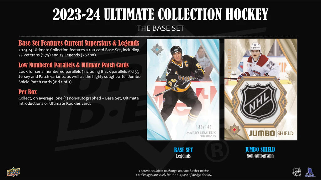 2023-24 Upper Deck NHL Ultimate Collection - Sports Cards Norge