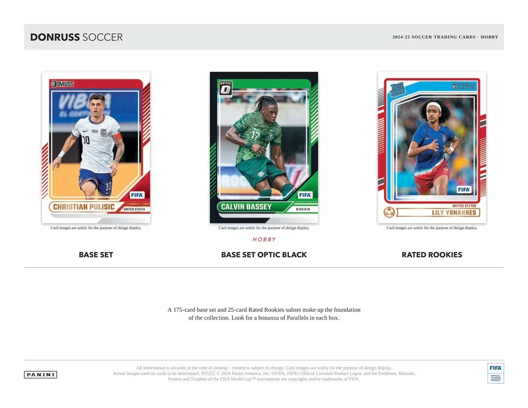 2024-25 Donruss Soccer Hobby International - Sports Cards Norge