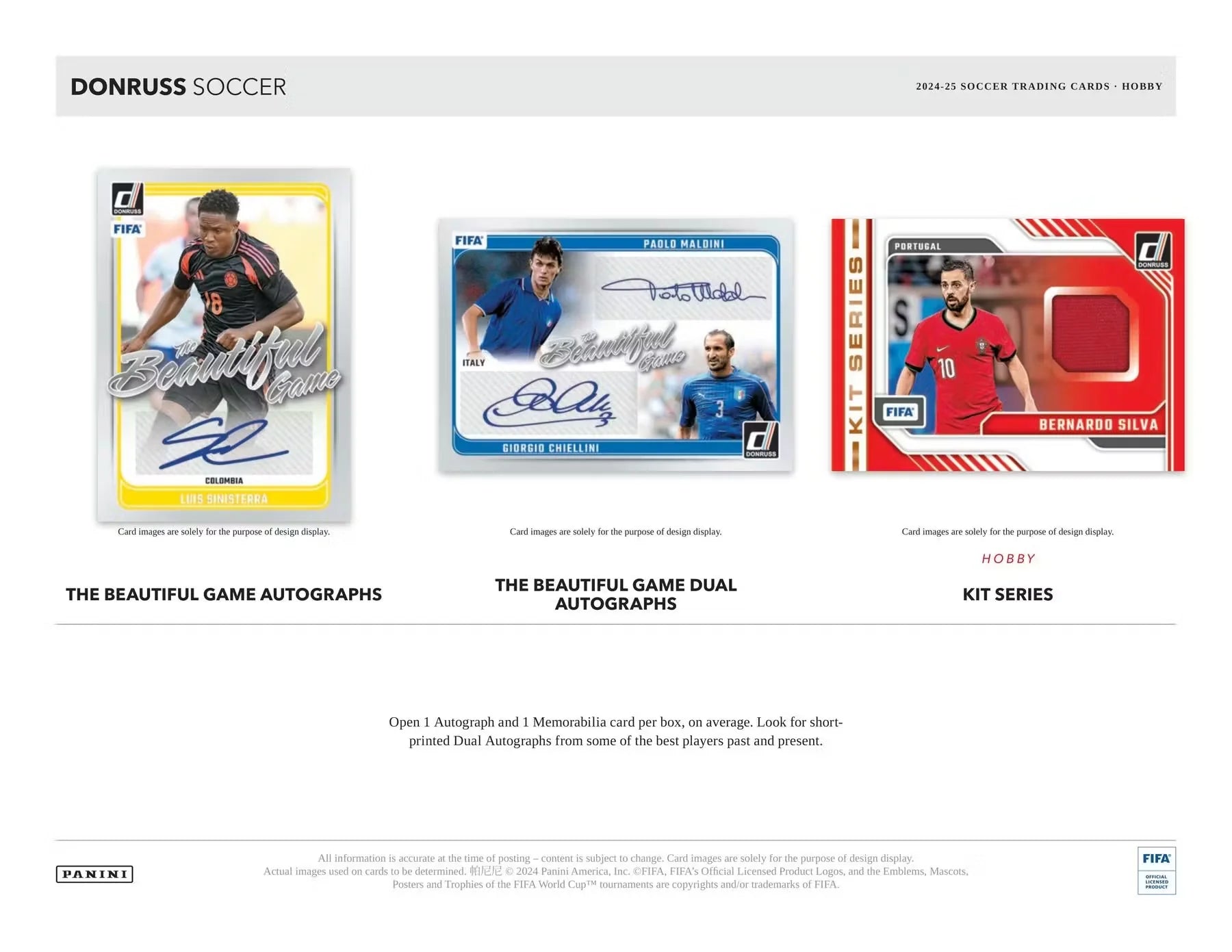 2024-25 Donruss Soccer Hobby International - Sports Cards Norge