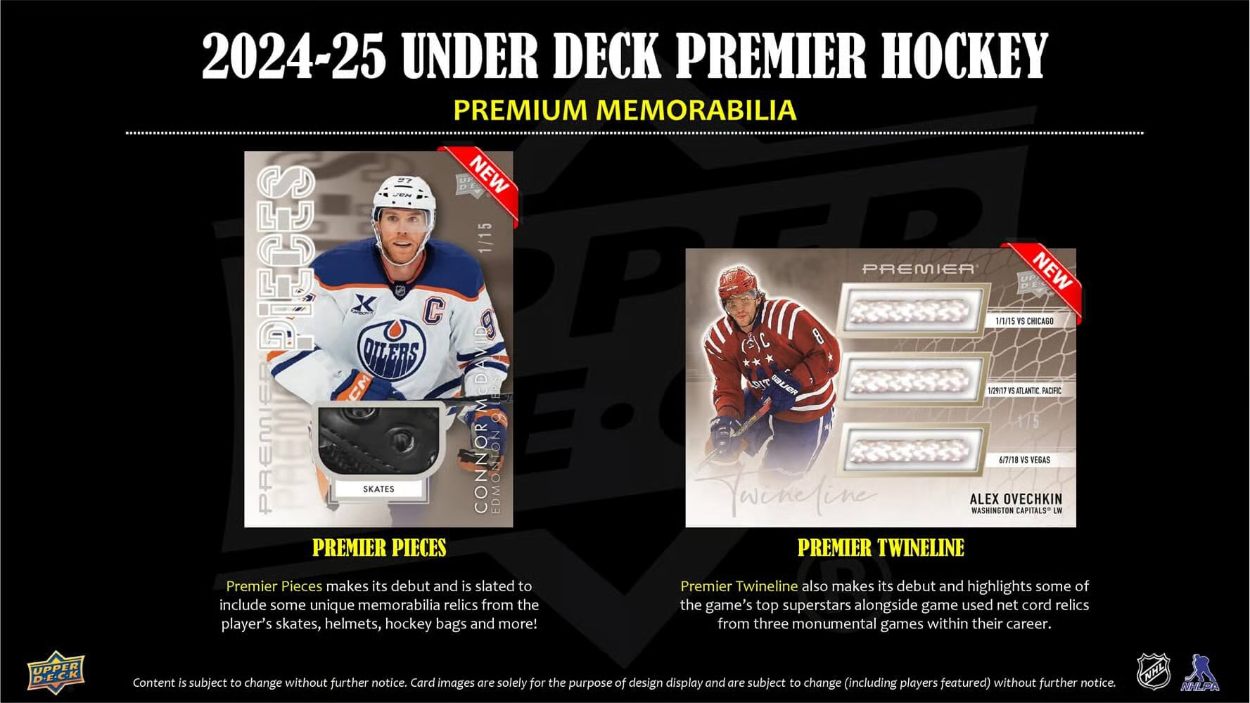2024-25 Upper Deck NHL Premier - Sports Cards Norge