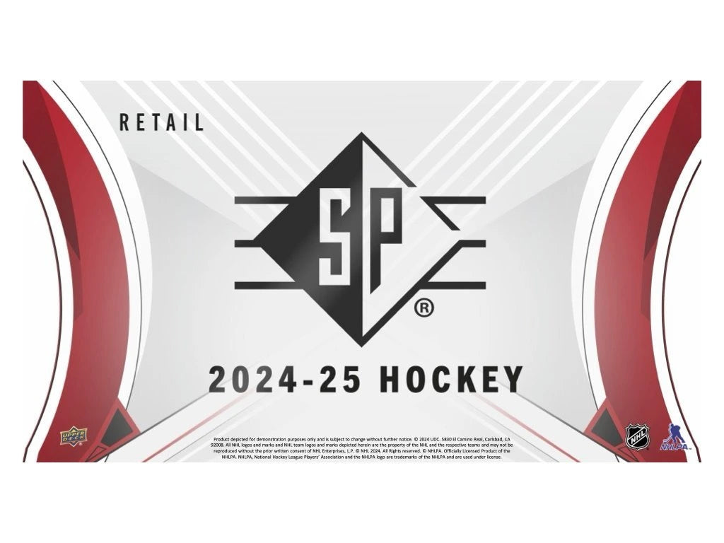 2024-25 Upper Deck SP Hockey Blaster Box - Sports Cards Norge
