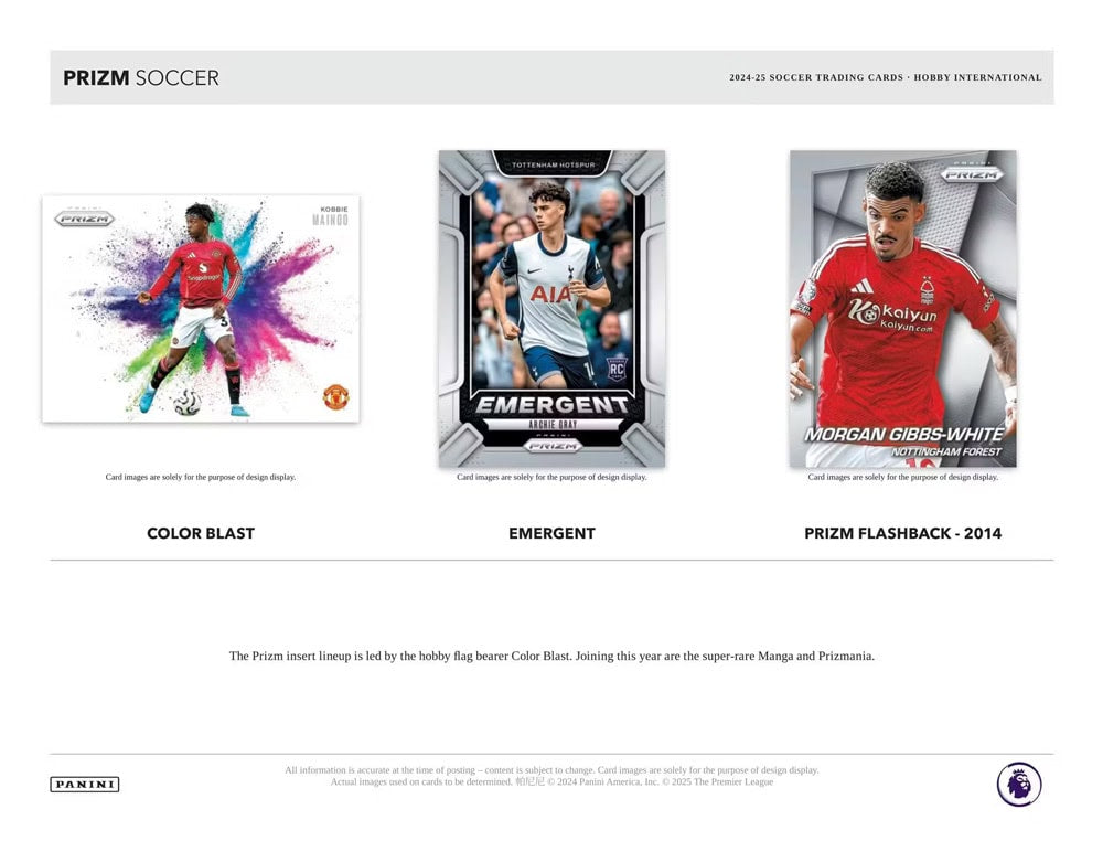 2024-25 Prizm Premier League Hobby International - Sports Cards Norge