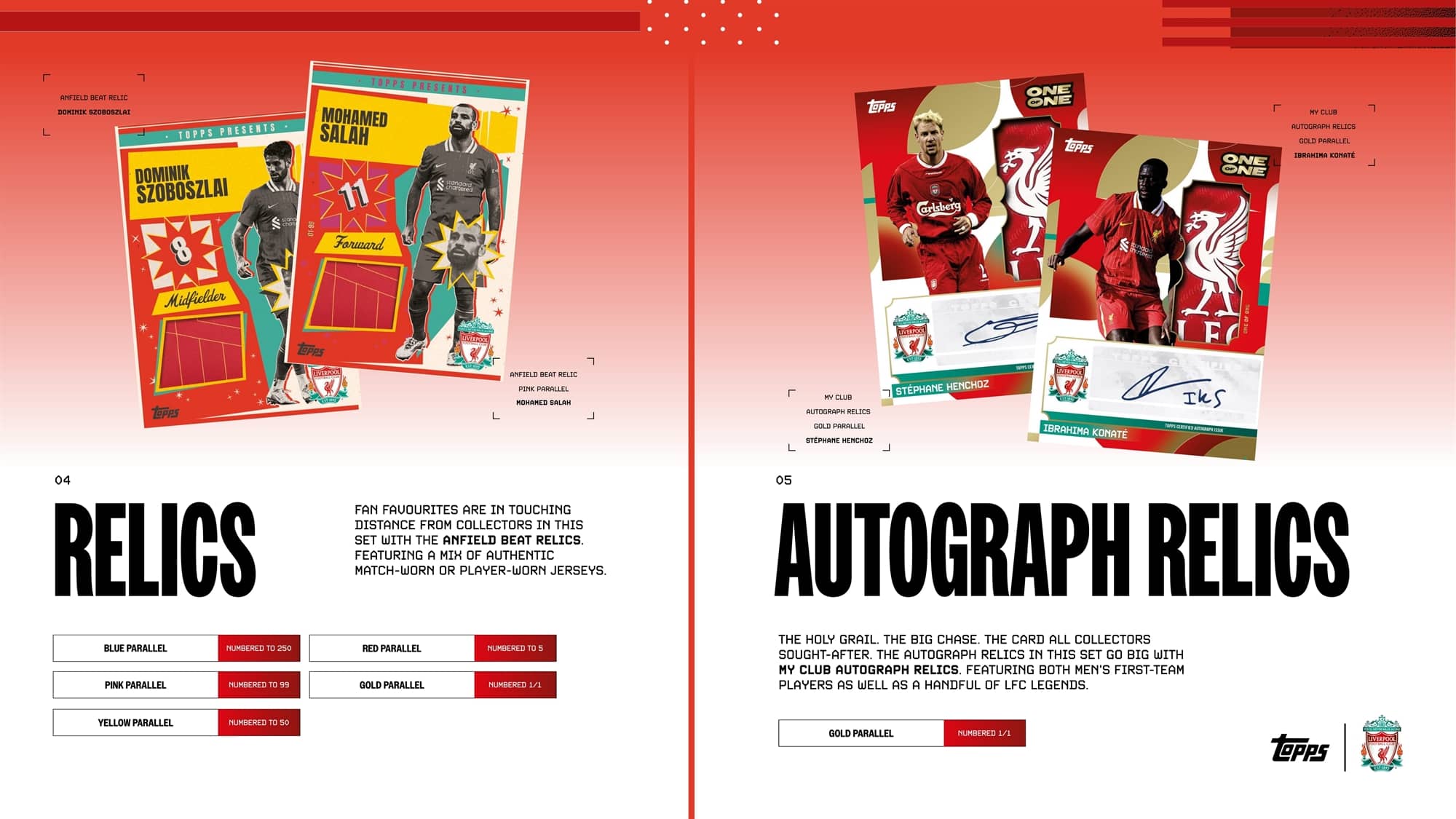 2024-25 Topps Liverpool Team Set - Sports Cards Norge