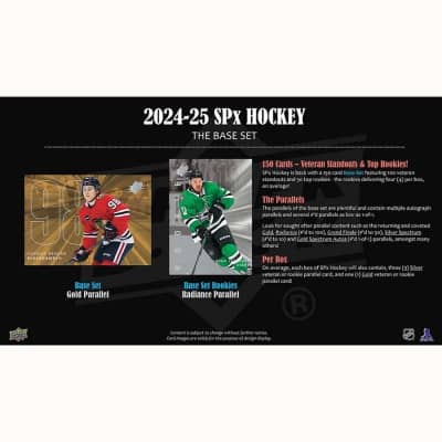 2024-25 Upper Deck NHL SPx Hobby - Sports Cards Norge