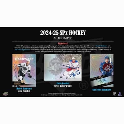 2024-25 Upper Deck NHL SPx Hobby - Sports Cards Norge