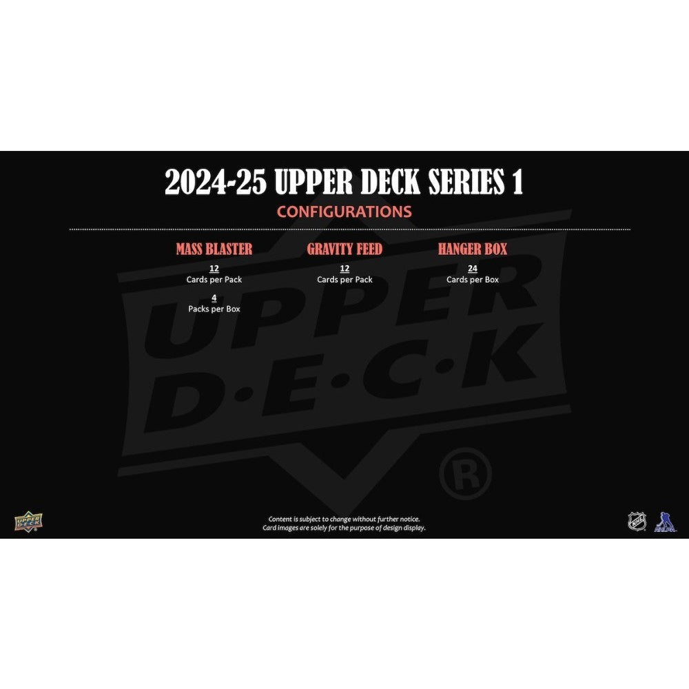 2024-25 Upper Deck NHL Series 1 Blaster
