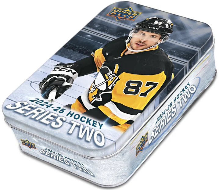 2024-25 Upper Deck NHL Series 2 Tin - Sports Cards Norge