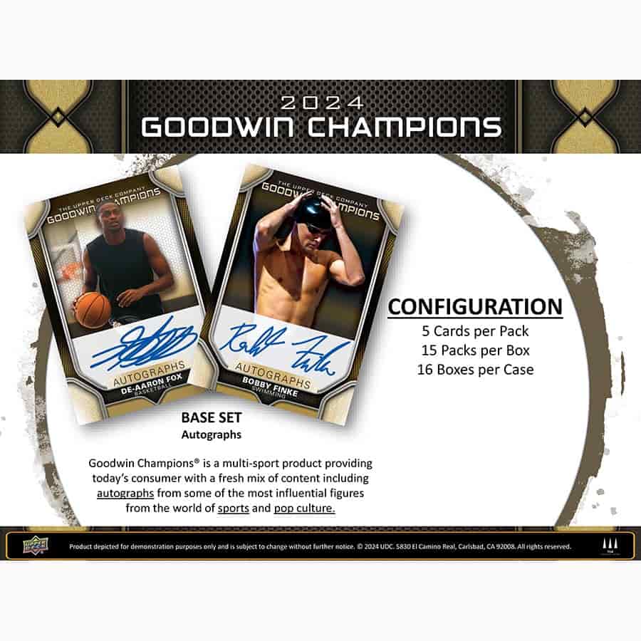 2024 Upper Deck Goodwin Champions Hobby - Sports Cards Norge