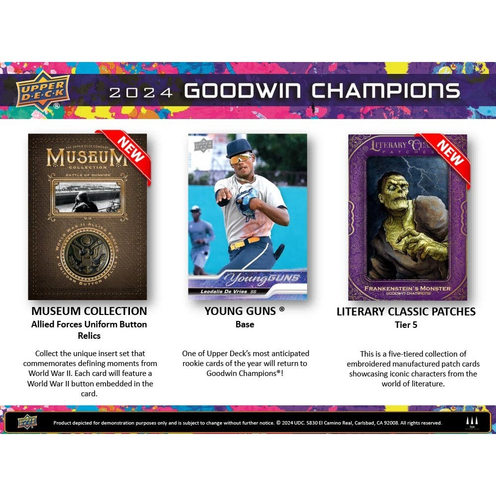 2024 Upper Deck Goodwin Champions Blaster - Sports Cards Norge