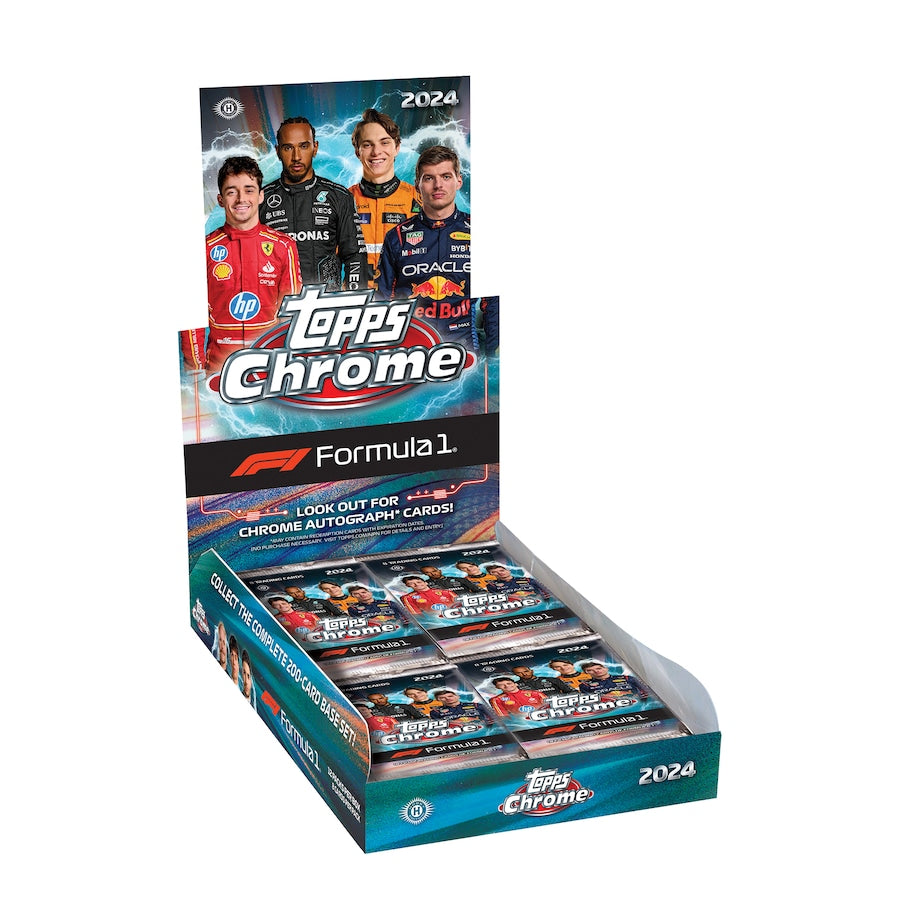 2024 Topps Chrome Formula 1 Hobby - Sports Cards Norge