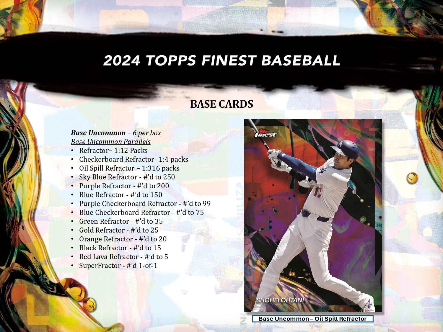 2024 Topps Finest Baseball Hobby - Sports Cards Norge