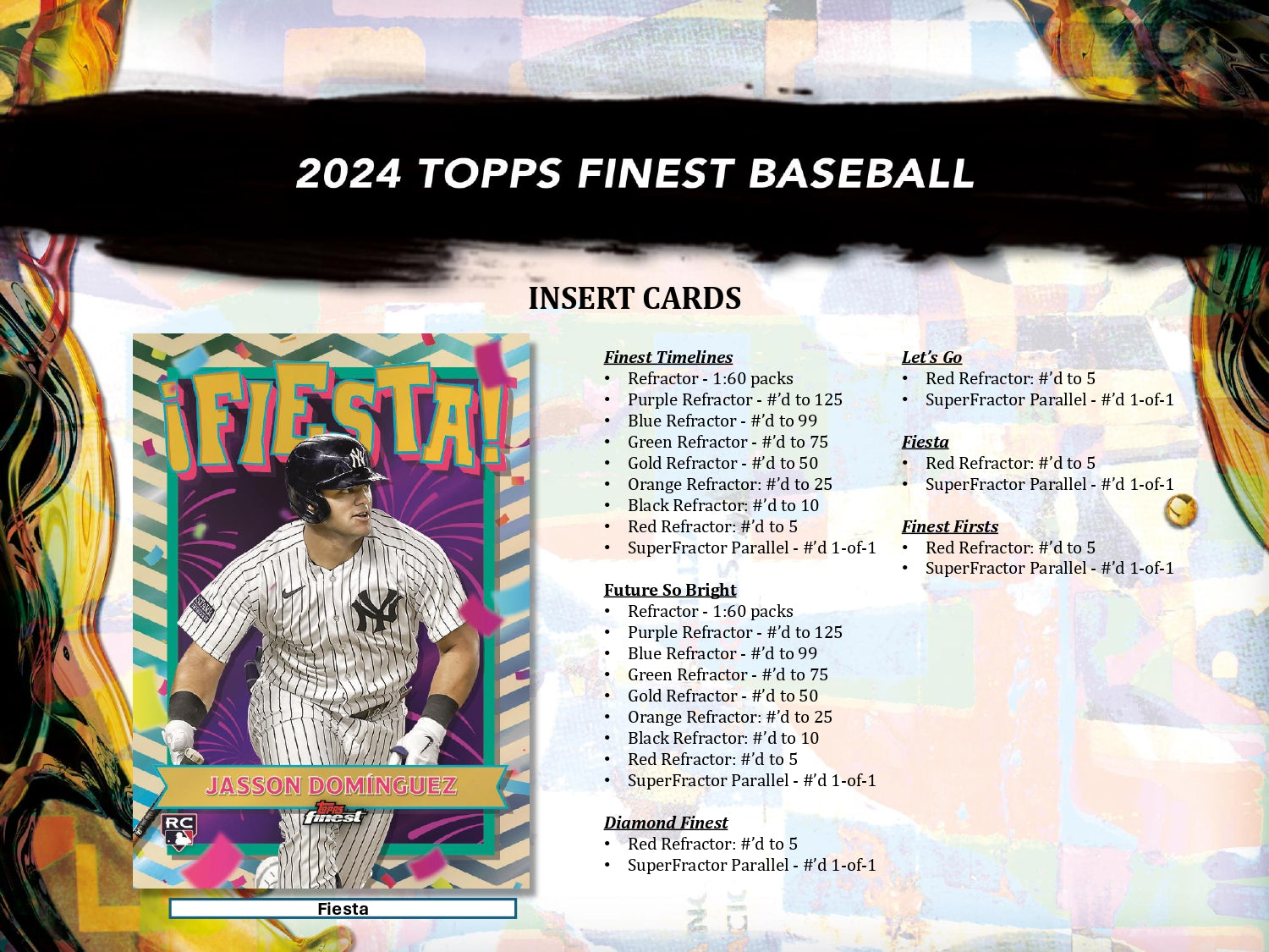 2024 Topps Finest Baseball Hobby - Sports Cards Norge