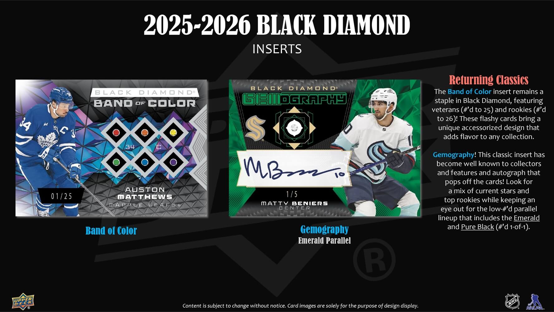 2025-26 Upper Deck NHL Black Diamond Hobby