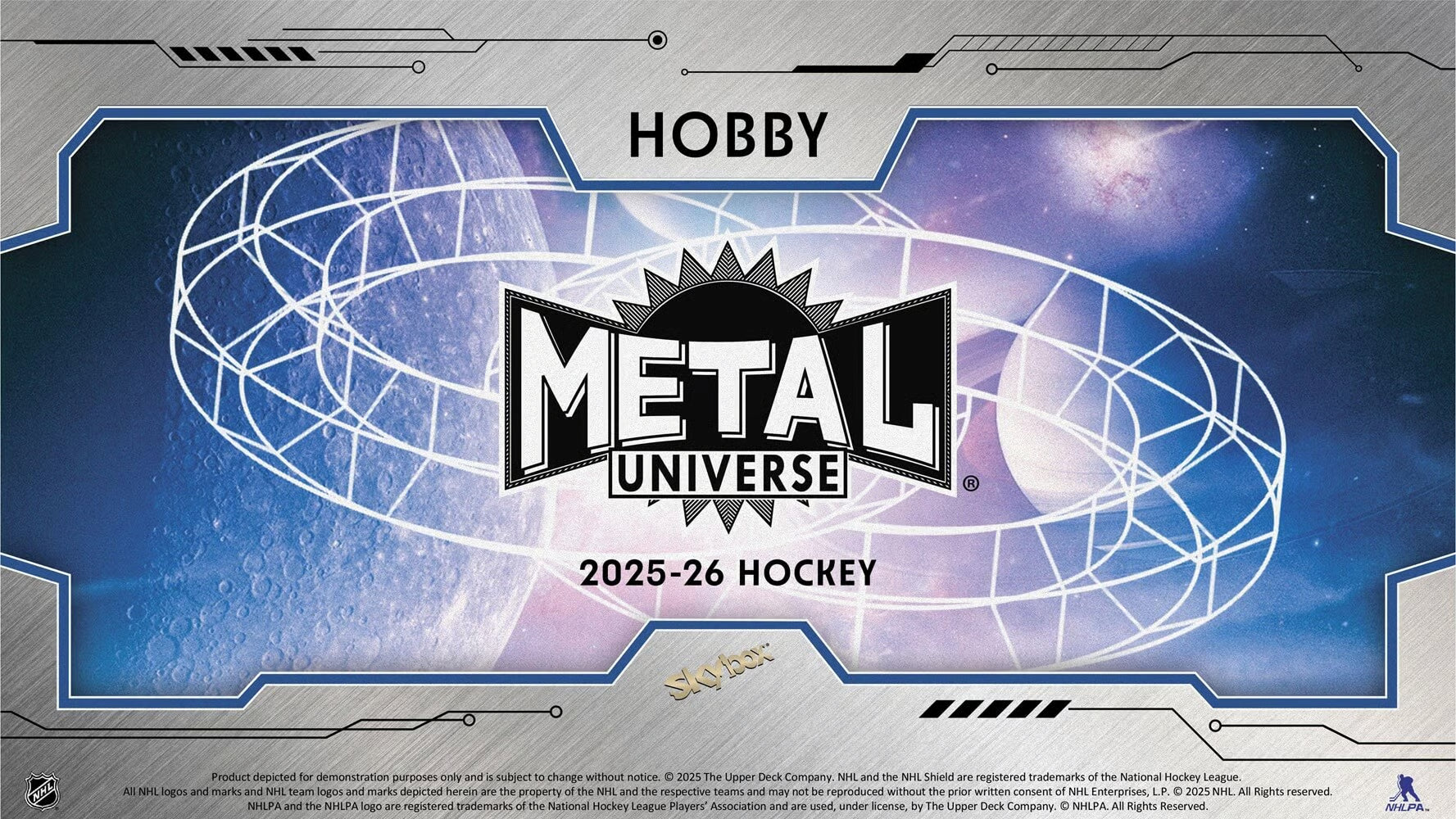 2025-26 Upper Deck NHL Skybox Metal Universe Hobby - Sports Cards Norge