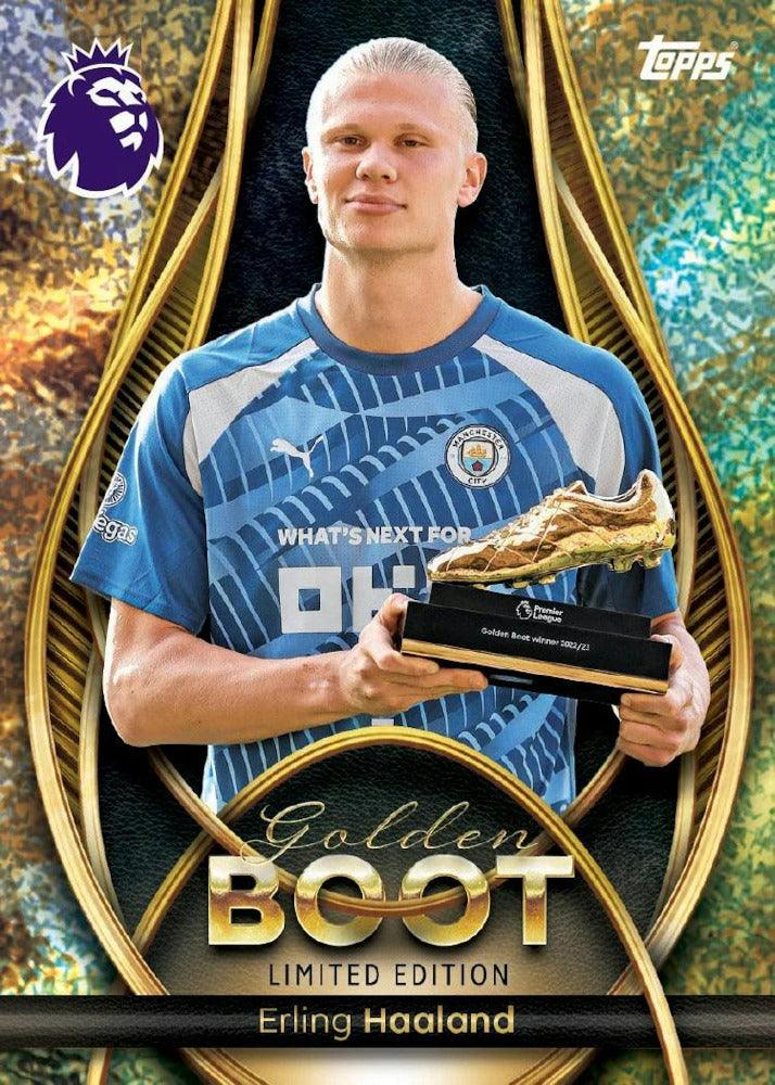 2026 Topps Premier League Debut Golden Boot Tin - Sports Cards Norge