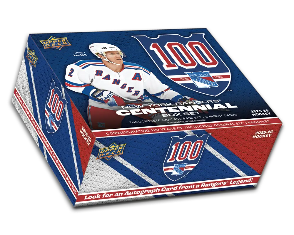 2025-26 New York Rangers Centennial Box Set - Sports Cards Norge