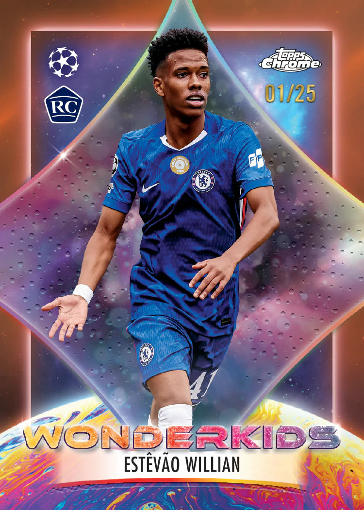 2025-26 Topps Chrome UEFA Hobby - Sports Cards Norge
