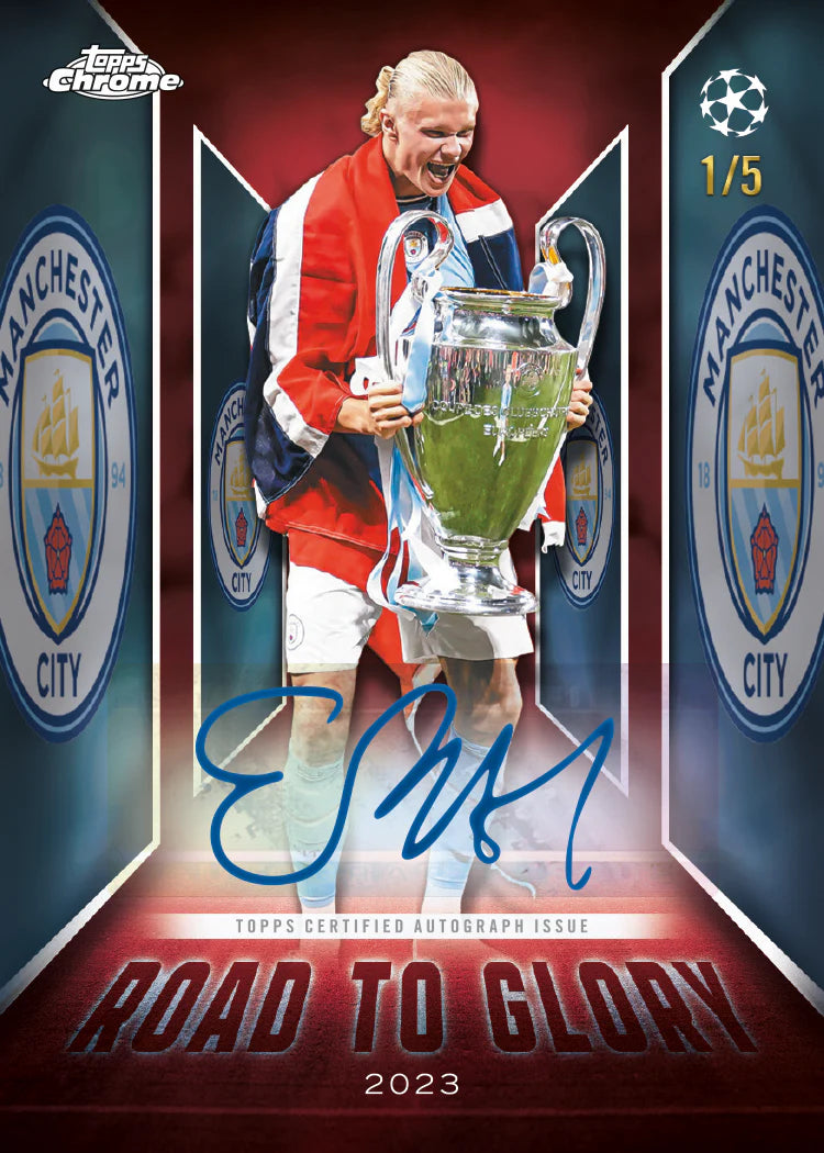 2025-26 Topps Chrome UEFA Hobby - Sports Cards Norge