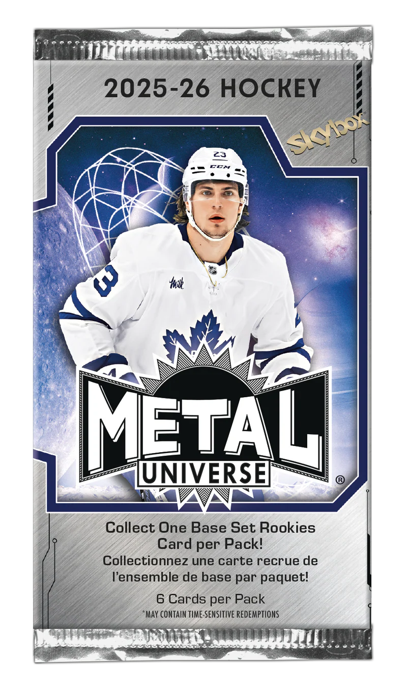 2025-26 Upper Deck NHL Skybox Metal Universe Blaster Box - Sports Cards Norge