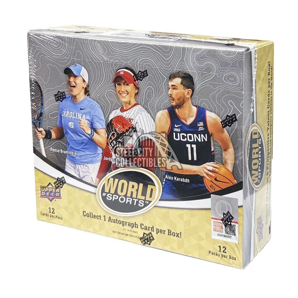 2025 Upper Deck World of Sports Volume 1 Hobby - Sports Cards Norge