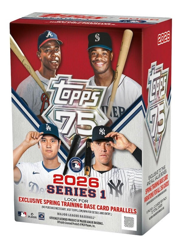 【レッドパラレル】タティスJr. topps now セレブレーション MLB 2026 Topps Baseball Series 1 Blaster