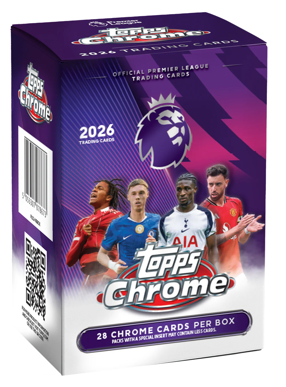 2026 Topps Chrome Premier League Blaster - Sports Cards Norge