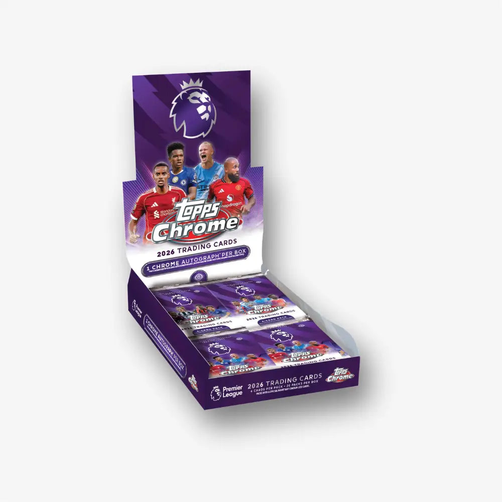 2026 Topps Chrome Premier League Hobby