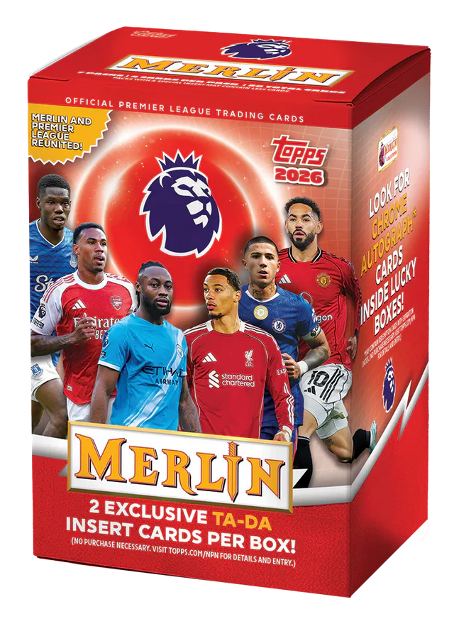 2026 Topps Merlin Premier League Blaster
