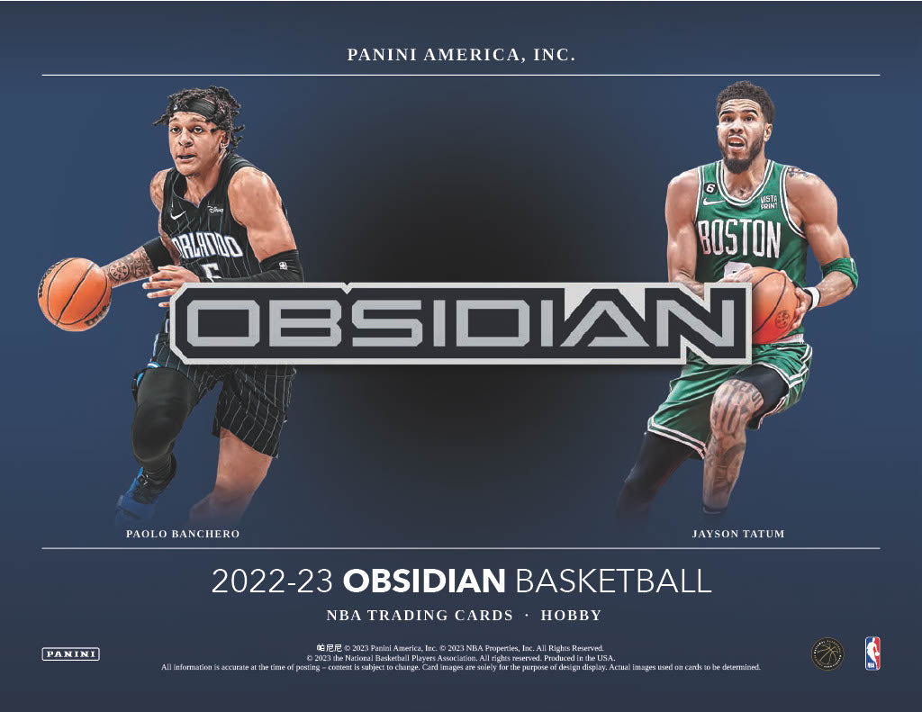 2022-23 Panini Obsidian Basketball Hobby - Sports Cards Norge