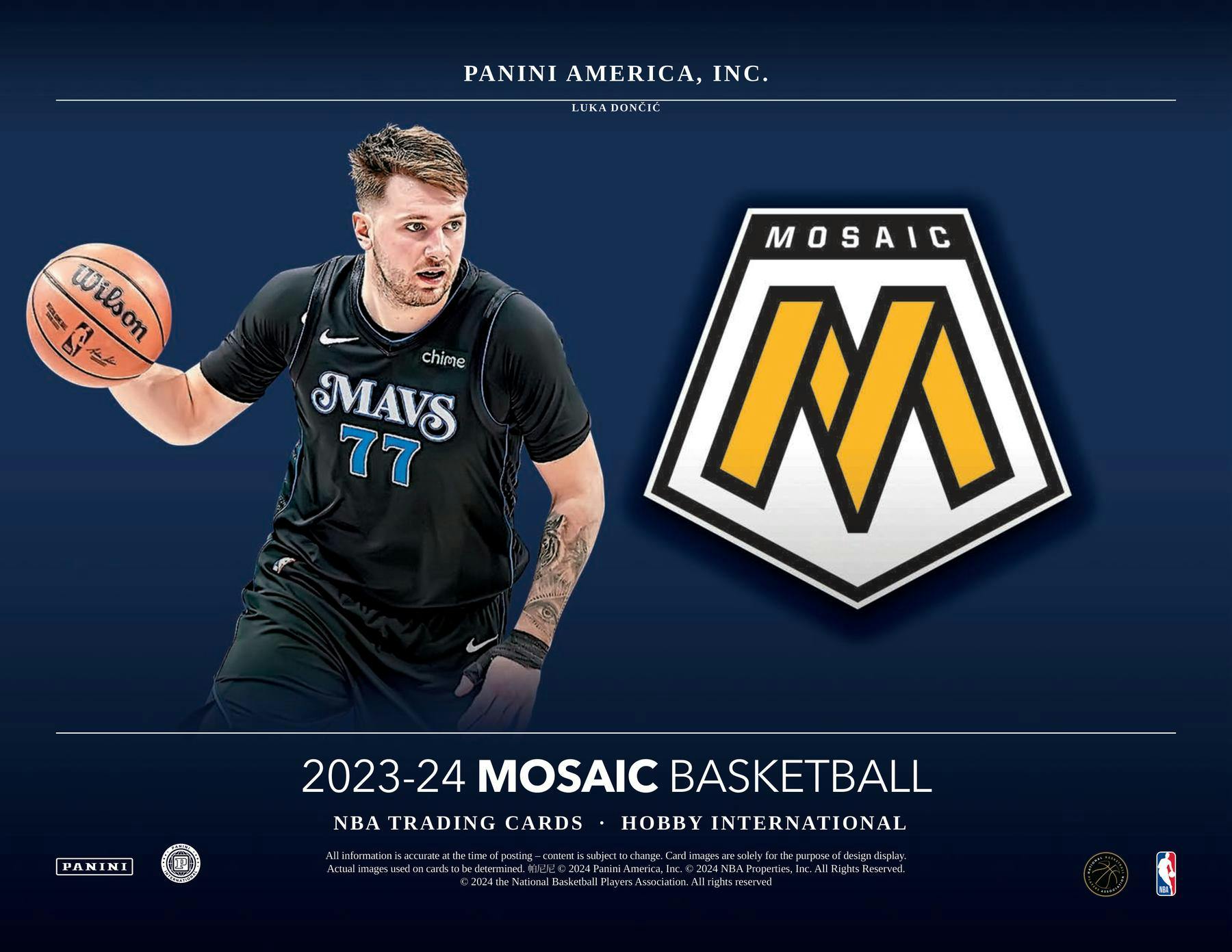 2023-24 Mosaic NBA Hobby International - Sports Cards Norge