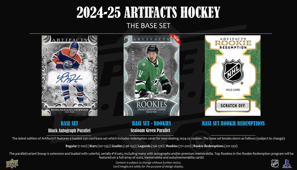 2024-25 Upper Deck NHL Artifacts Hobby - Sports Cards Norge