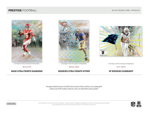 2024 Prestige NFL Blaster Box - Sports Cards Norge
