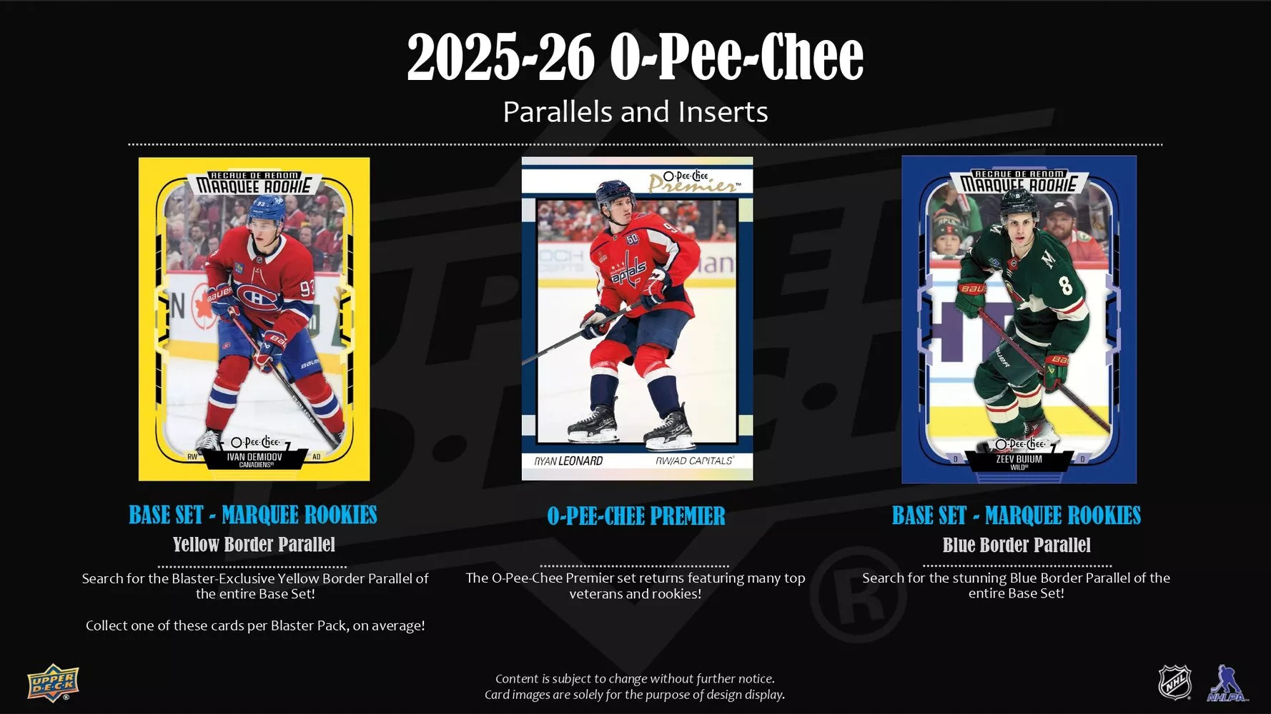2025-26 Upper Deck NHL O-Pee-Chee Blaster Box - Sports Cards Norge