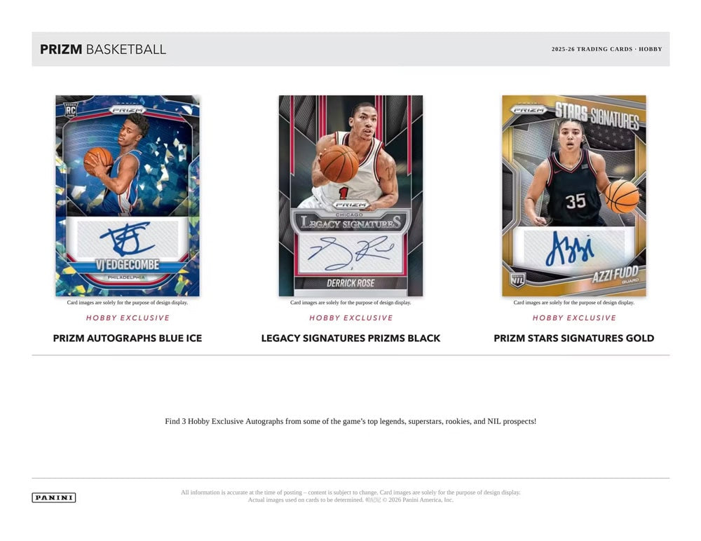 2025-26 Panini NBA Prizm - Hobby