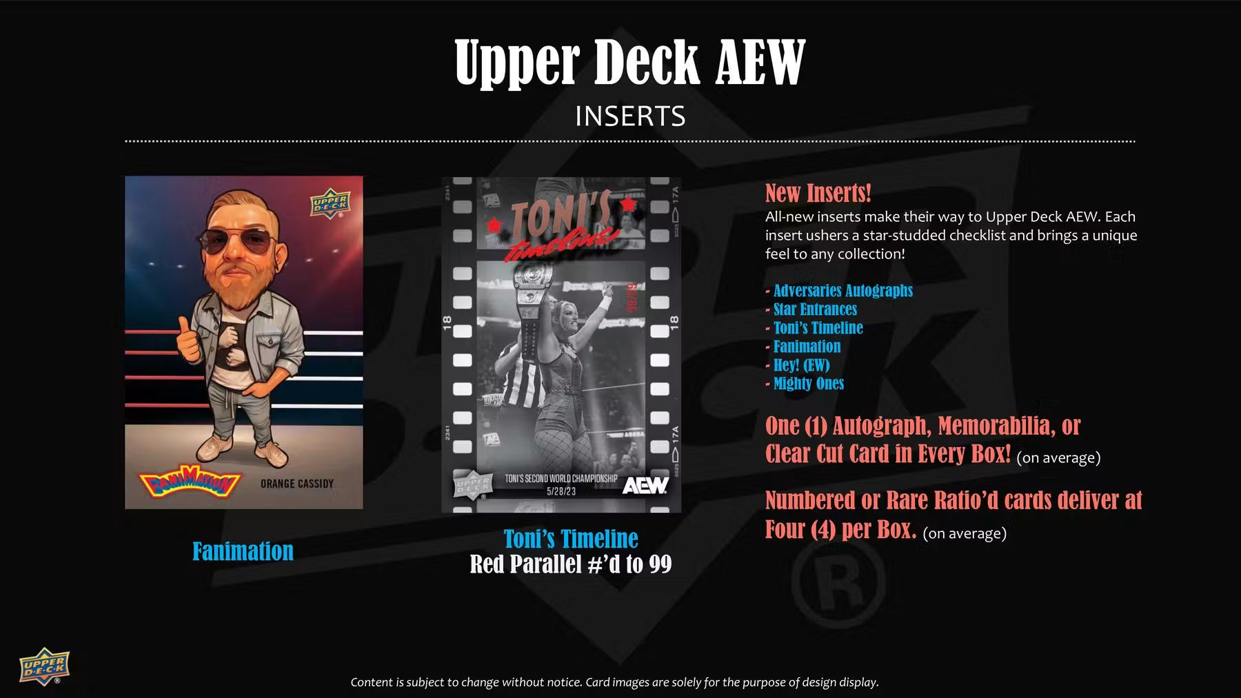 2026 Upper Deck All Elite Wrestling (AEW) Hobby