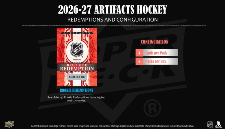 2026-27 Upper Deck NHL Artifacts Blaster