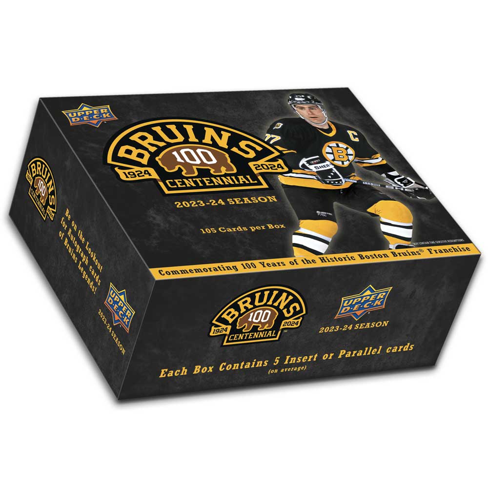 2023-24 Upper Deck Boston Bruins Centennial Box Set - Sports Cards Norge