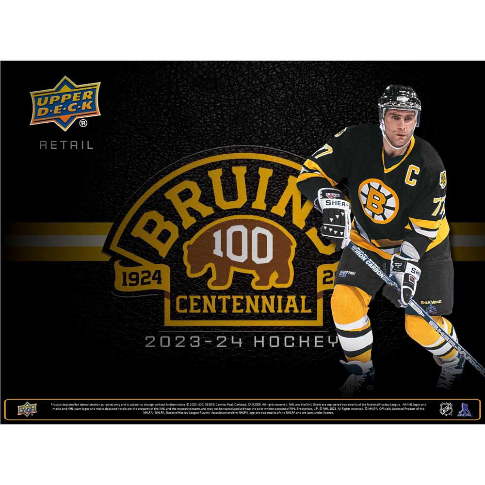 2023-24 Upper Deck Boston Bruins Centennial Box Set - Sports Cards Norge