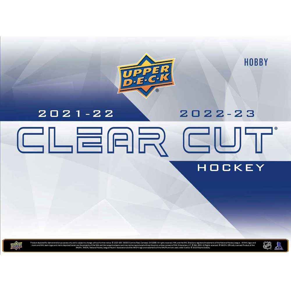2022-23 Upper Deck NHL Clear Cut - Sports Cards Norge