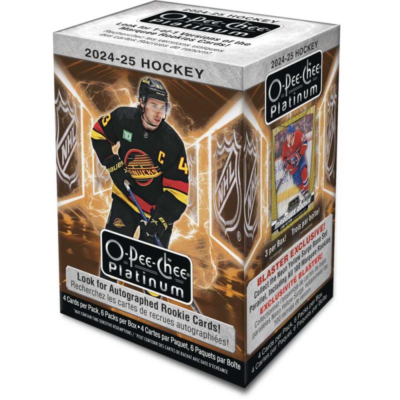 2024-25 Upper Deck NHL O-Pee-Chee Platinum Blaster - Sports Cards Norge