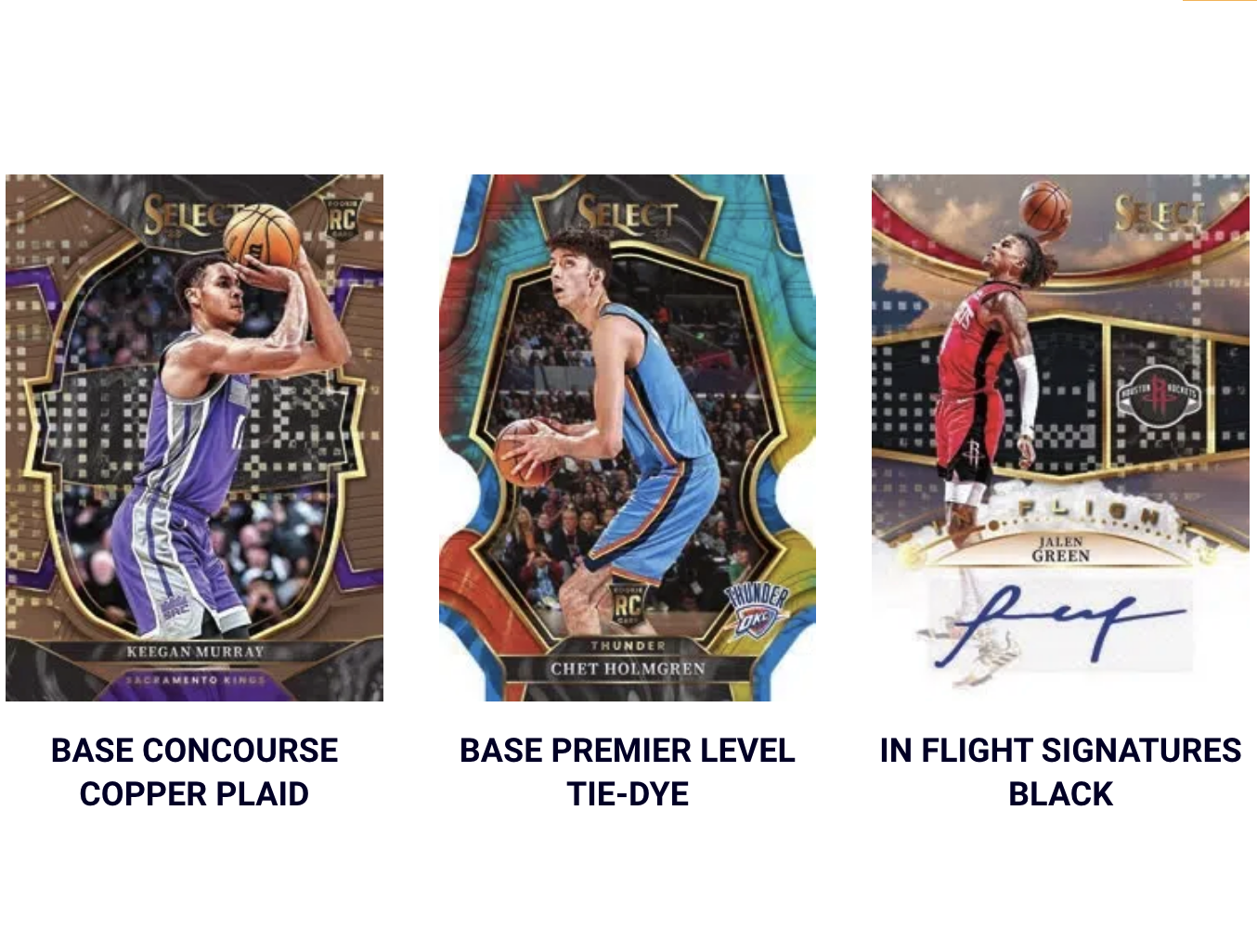 2022-23 Panini Select Basketball Hobby - Sports Cards Norge