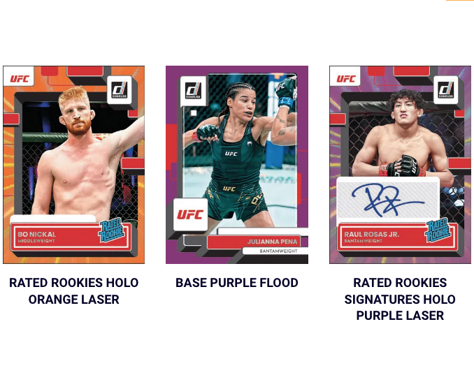 2023 Panini Donruss UFC Blaster - Sports Cards Norge