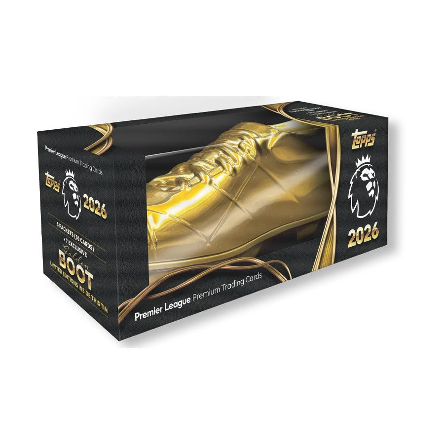 2026 Topps Premier League Debut Golden Boot Tin - Sports Cards Norge