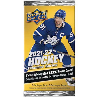 2021-22 Upper Deck Extended Series Retail - Sports Cards Norge