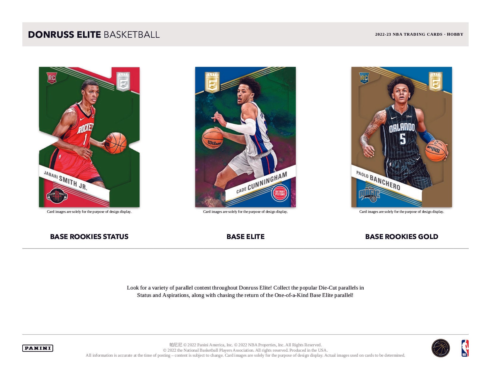 2022-23 Panini Donruss Elite Basketball Hobby - Sports Cards Norge