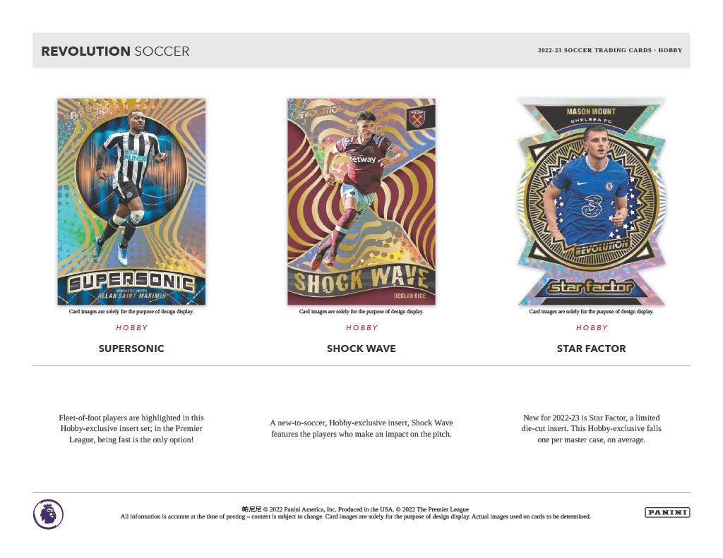2022-23 Revolution Premier League Hobby - Sports Cards Norge