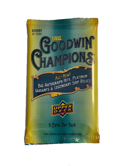 2021 Upper Deck Goodwin Champions Hobby - Sports Cards Norge