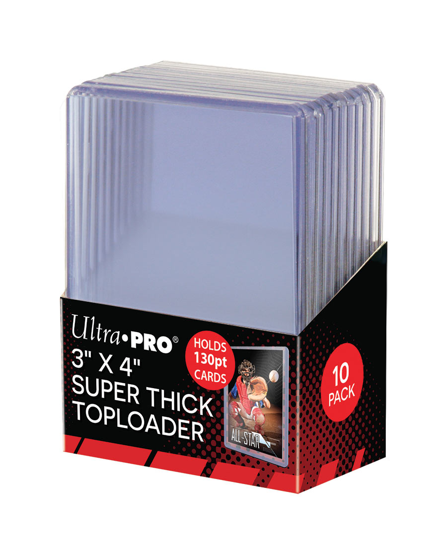 Ultra Pro Toploader 3x4 (130pt) - Sports Cards Norge